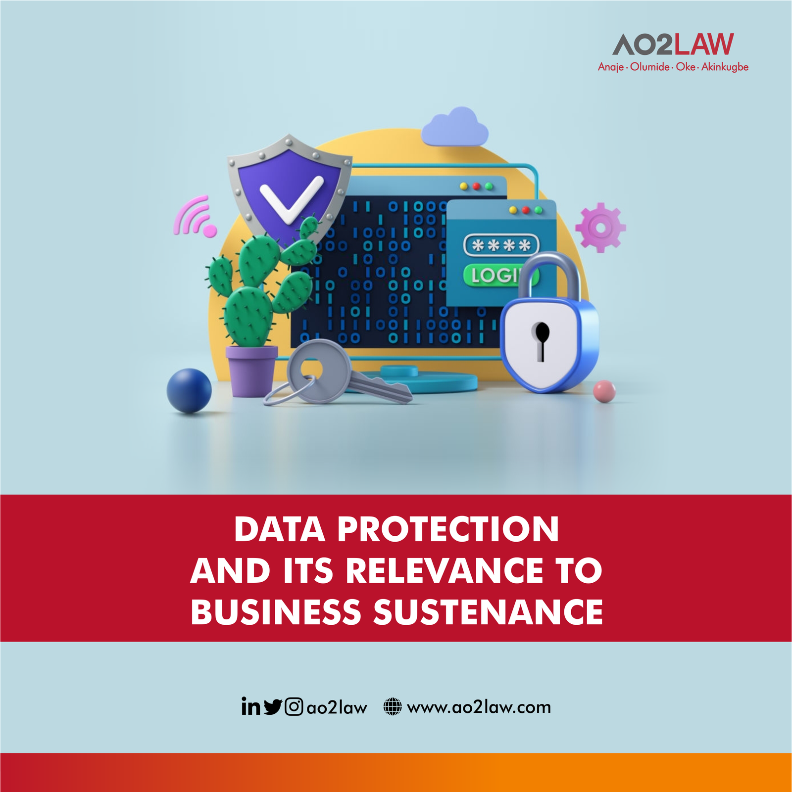 Data Protection And Its Relevance To Business Sustenance (social media post)