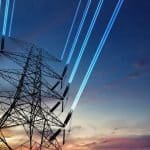 Electricity sky